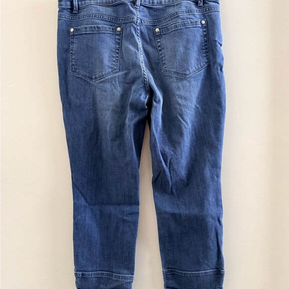 J. Jill Dark Blue Ankle Jeans - Picture 2 of 6